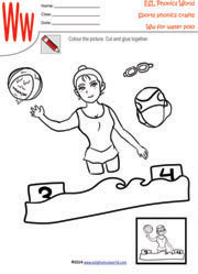 water-polo-sports-craft-worksheet
